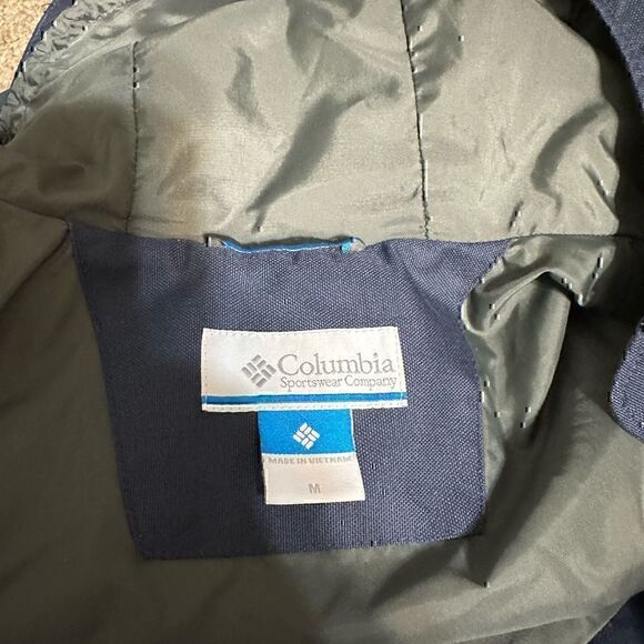 Columbia Women’s Medium Blue Trench Coat - Picture 5 of 5